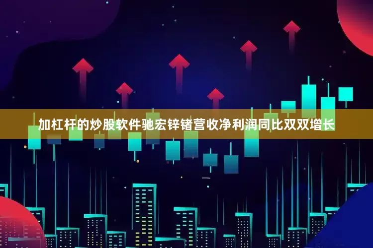 加杠杆的炒股软件驰宏锌锗营收净利润同比双双增长